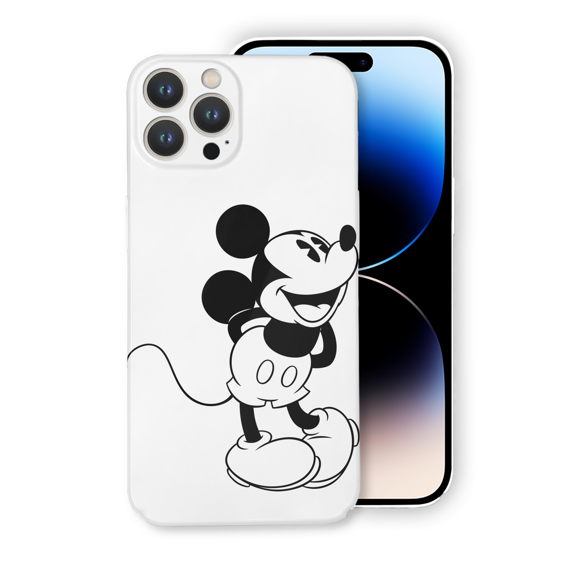 （画像用） ミッキーマウス Mickey Mouse 【iPhone 14シリーズ対応】ハードケース
